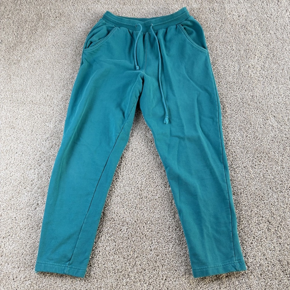 SK Wear Sweatpants Womens Medium Green French Terry Drawstring Jogger Ireland